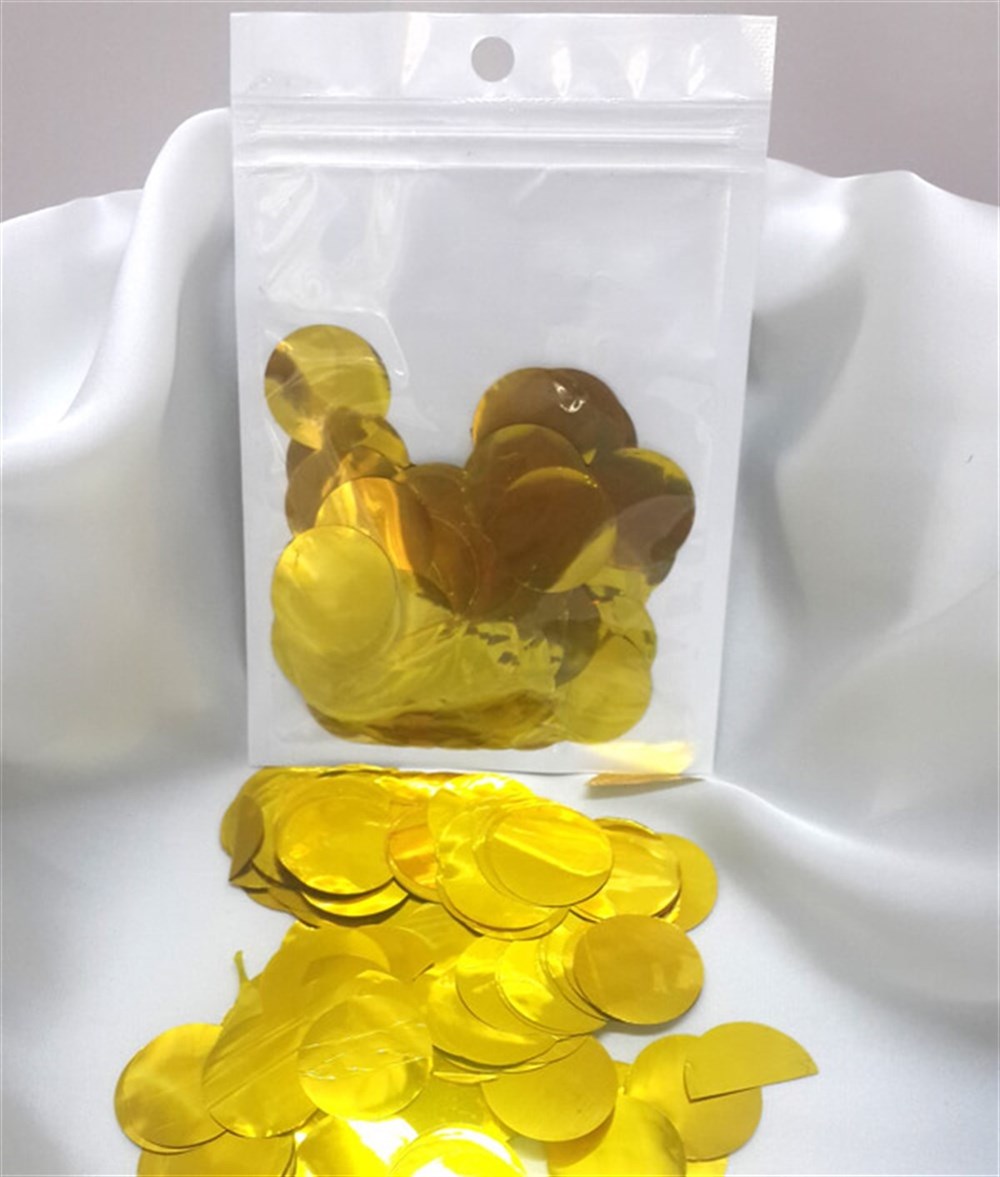 Balon Konfetisi Gold