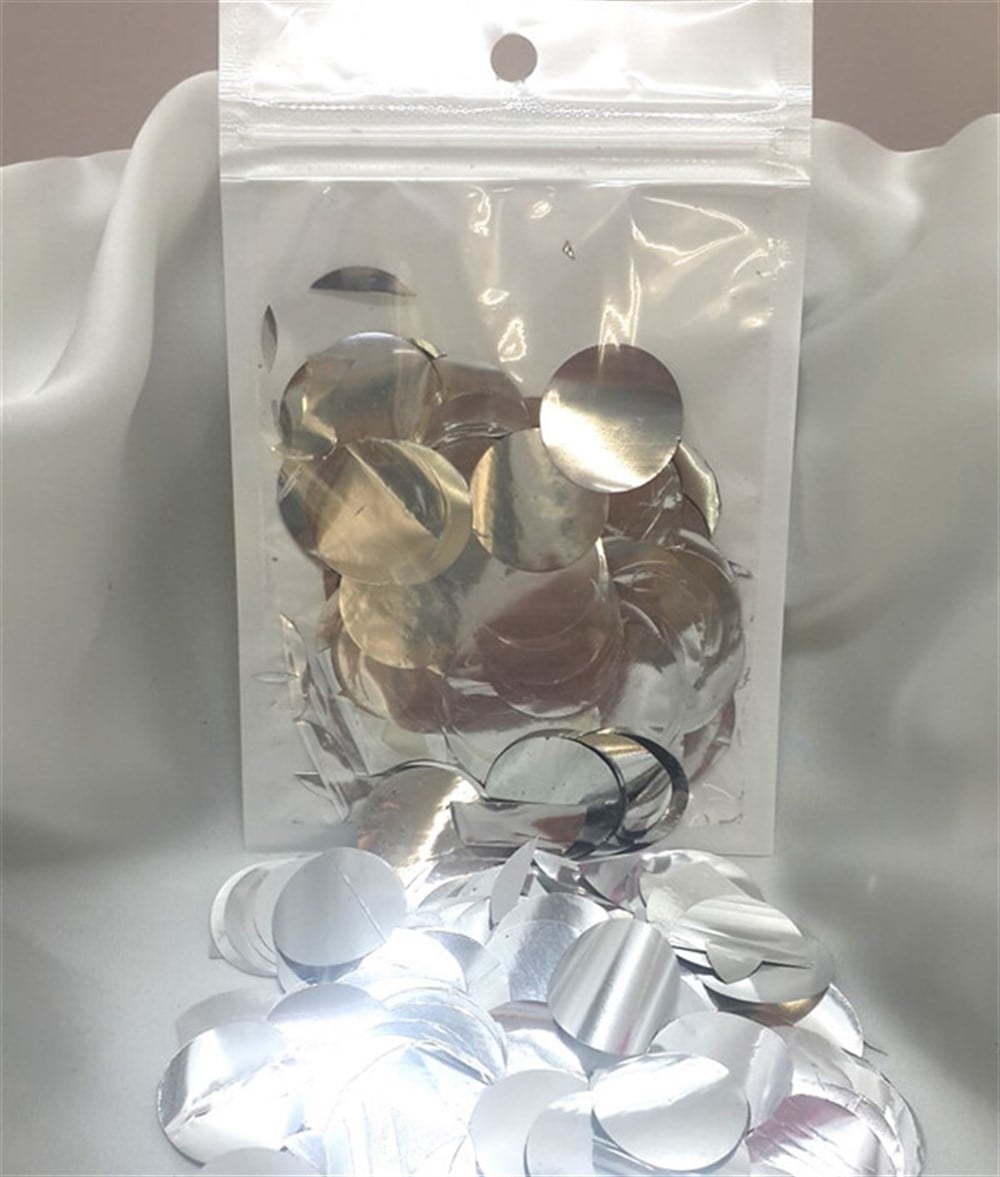 Balon Konfetisi Gümüş