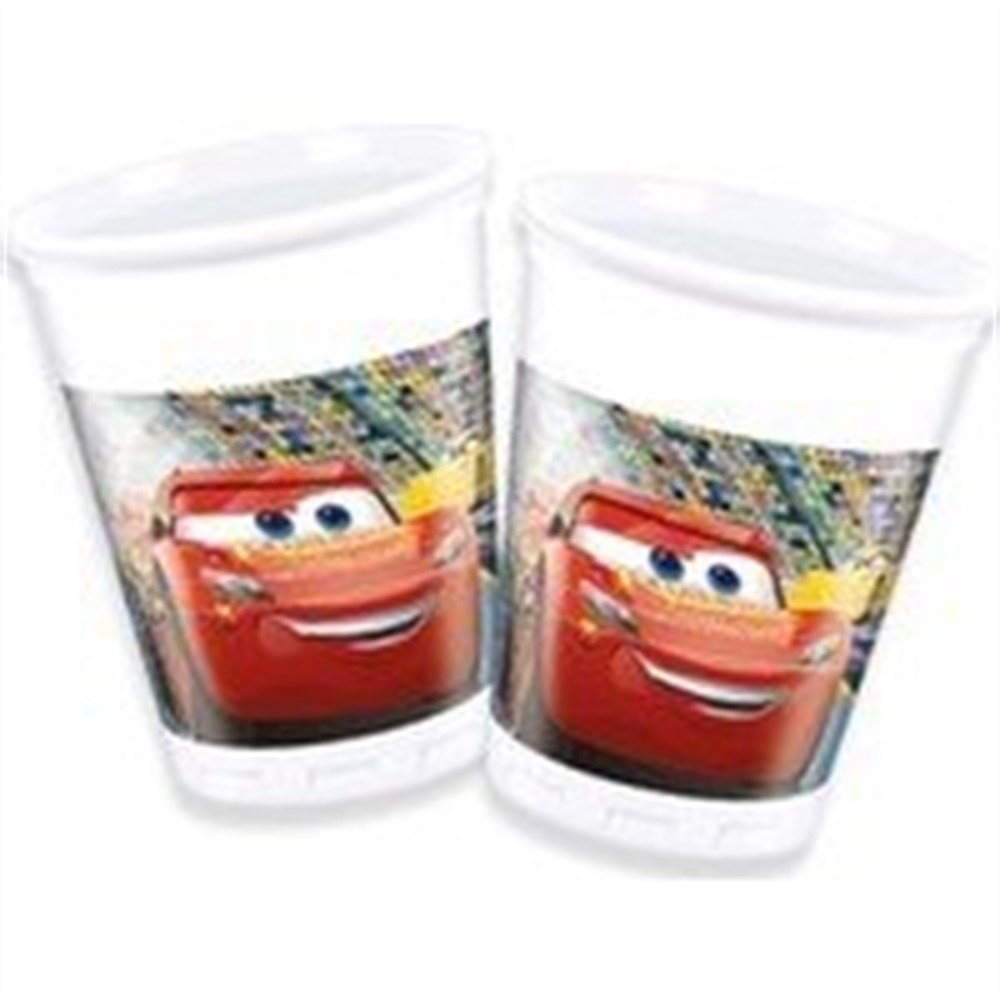 Cars Arabalar Bardak 8 Adet