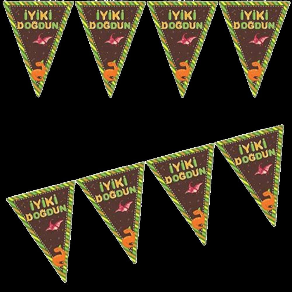 Dinazorlar Temalı Flama 2 mt
