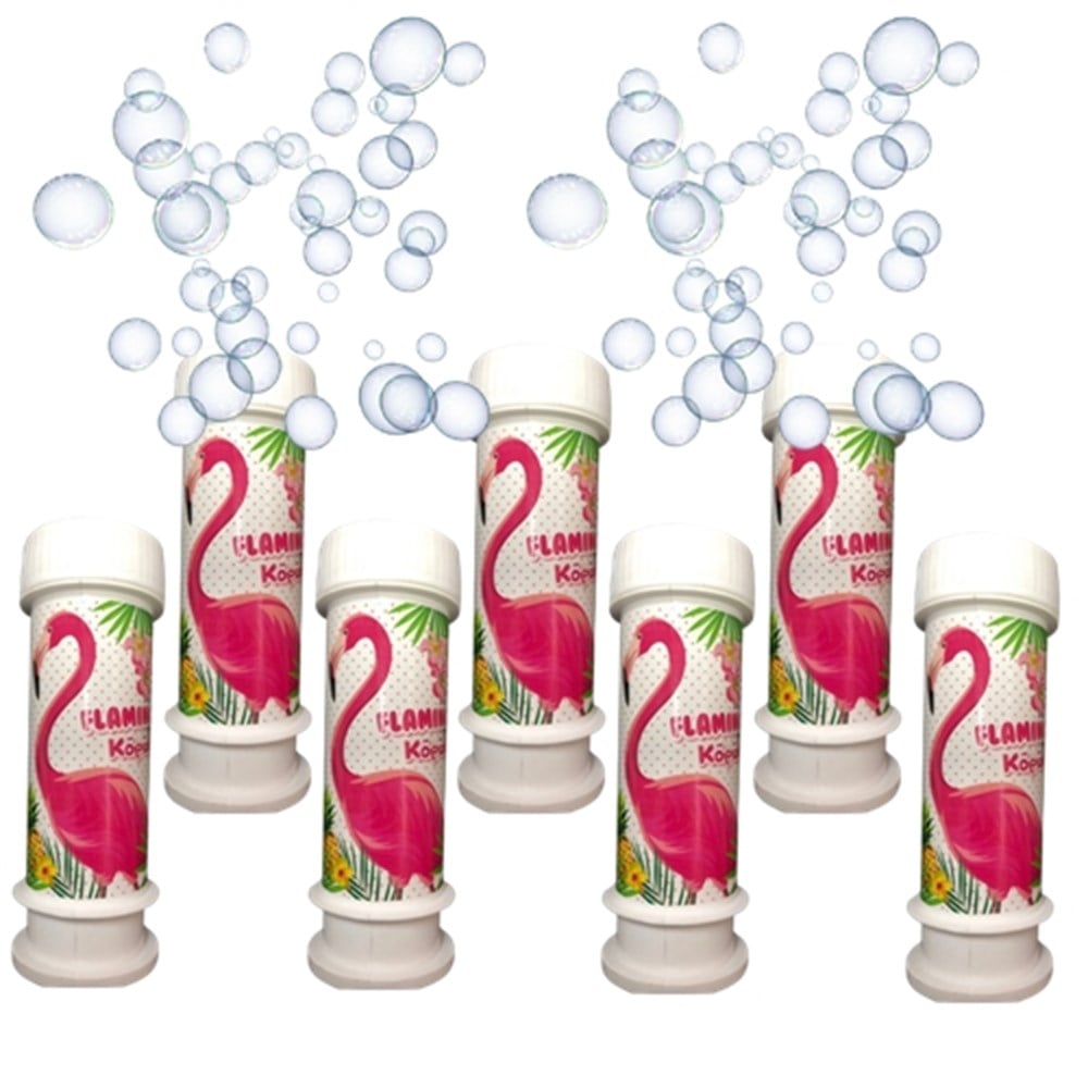Flamingo Temalı Star Köpük Baloncuk 6 lı