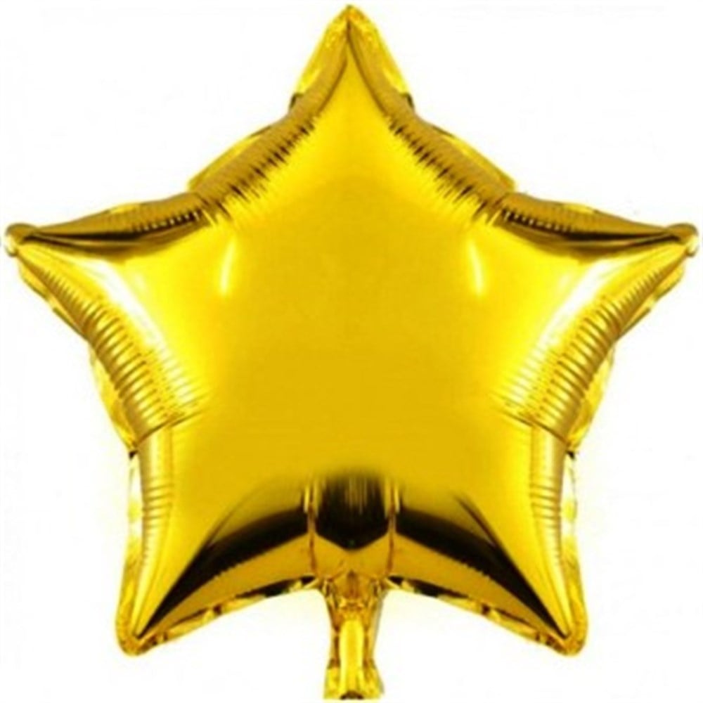 Folyo Balon Yıldız Gold 45 cm