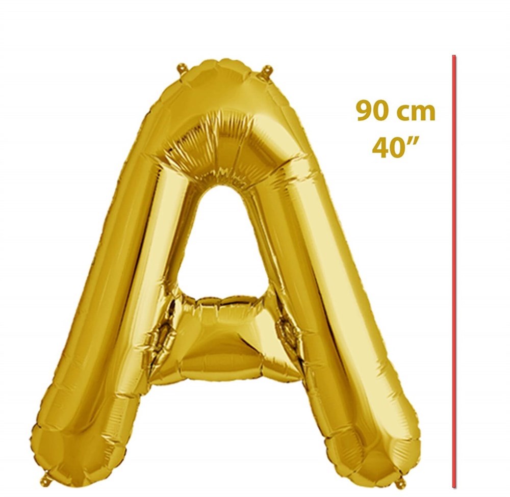 Folyo Harf A Gold Balon 90 cm