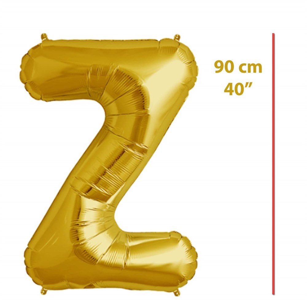 Folyo Harf Z Gold Balon 90 cm