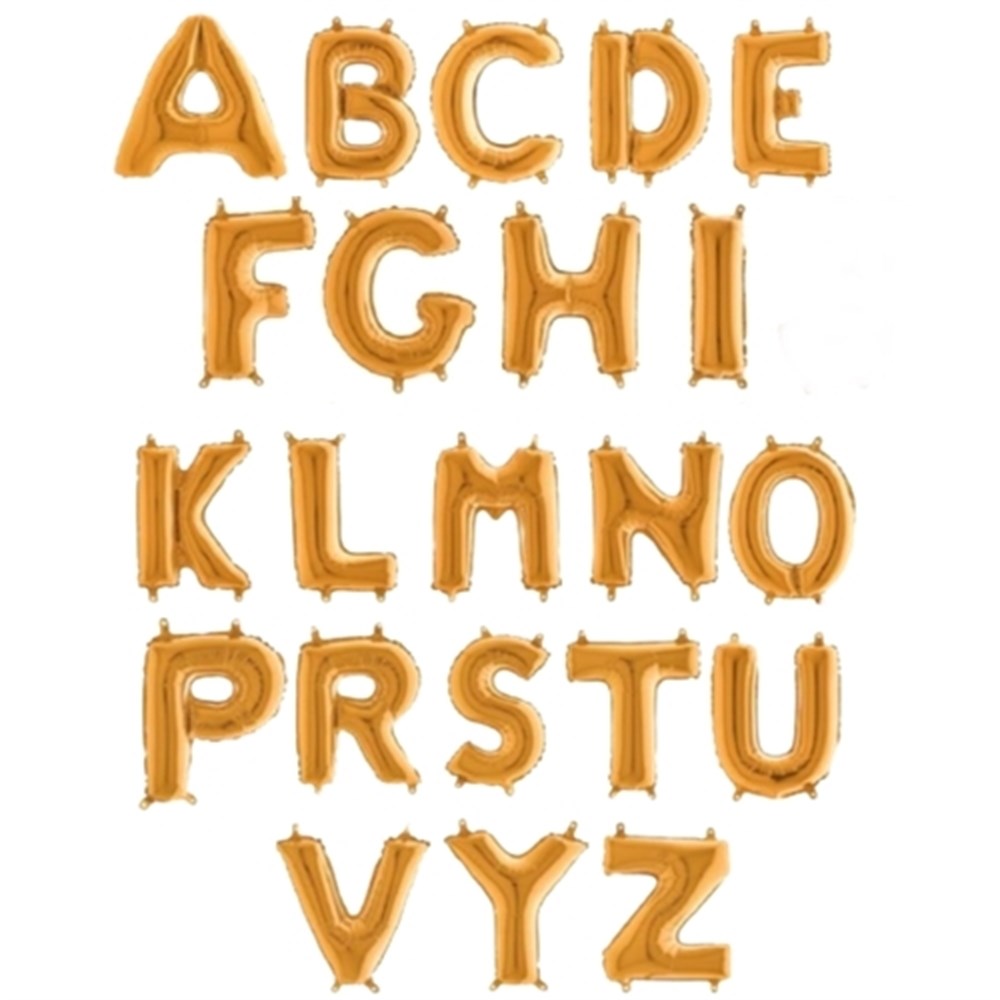 Gold Harf Folyo Balon