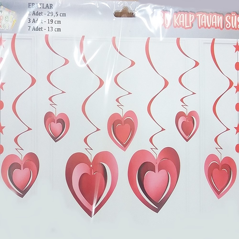 Kalpli Sarkıt Süs 12li