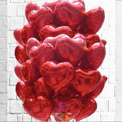 Kalpli Uçan Balon 40 Adet / Teslimat Dahil