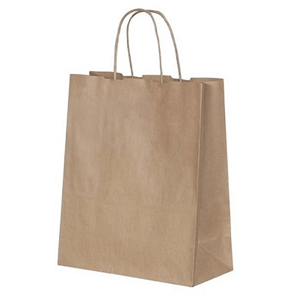 Karton Çanta  18x24cm Kraft