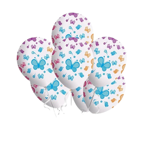 Kelebek Balon 10 Adet