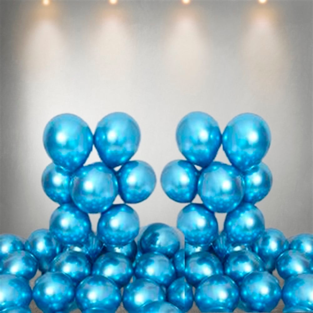 Krom Balon Mavi 5 Adet