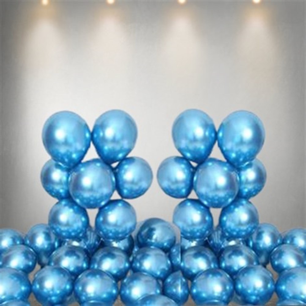 Krom Balon Mavi 5 Adet