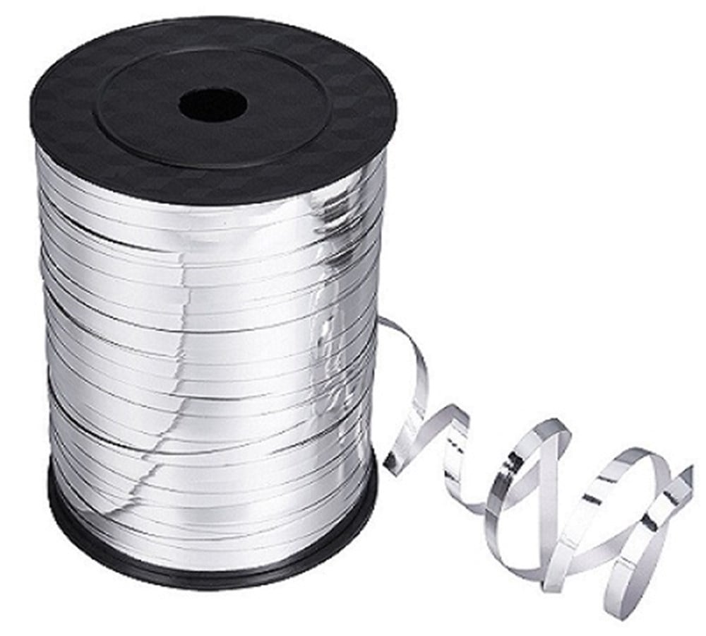 Metalik Rafya Gümüş 8 mm 200 mt