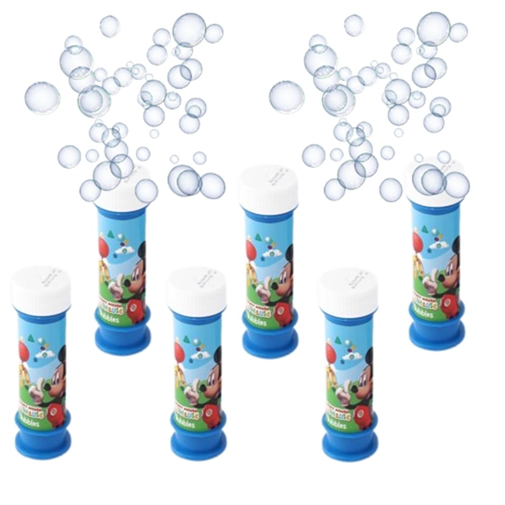 Mickey Mouse Temalı Köpük Baloncuk 6 lı