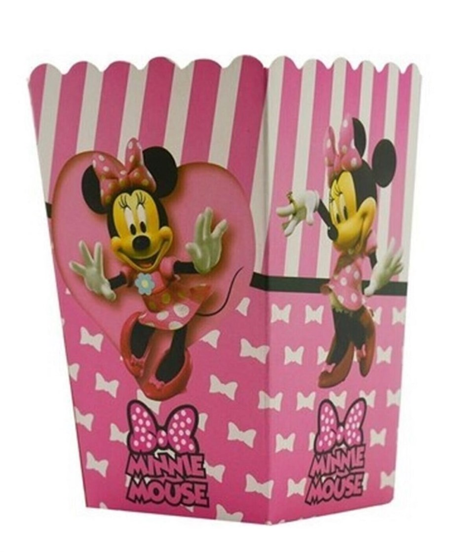 Minnie Mouse Pop Corn Mısır Kutusu 8 Adet