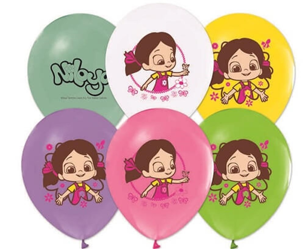 Niloya Temalı Lisanslı Balon 10 Adet