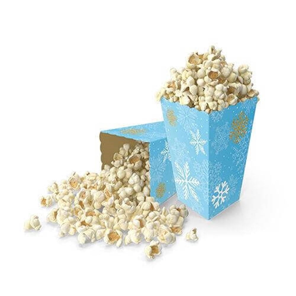 Popcorn Mısır Kutusu Kar Tanesi