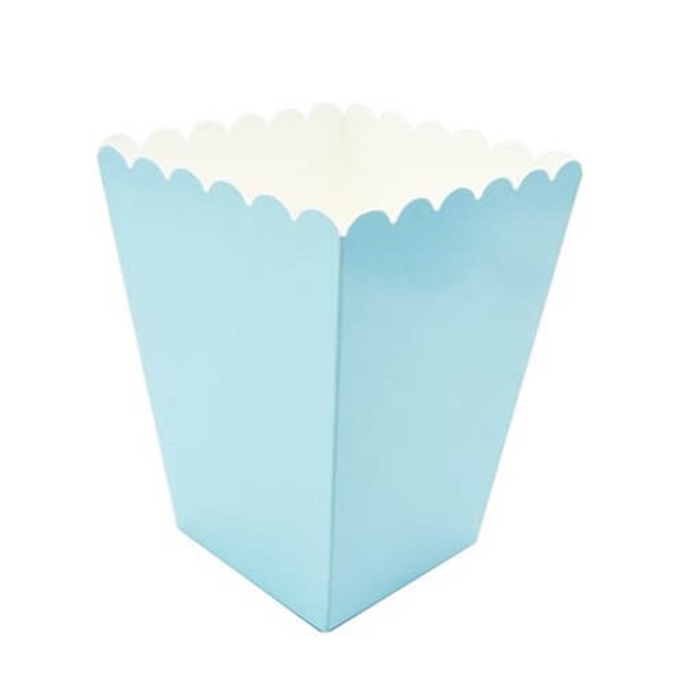 Popcorn Mısır Kutusu Mavi 8 Adet