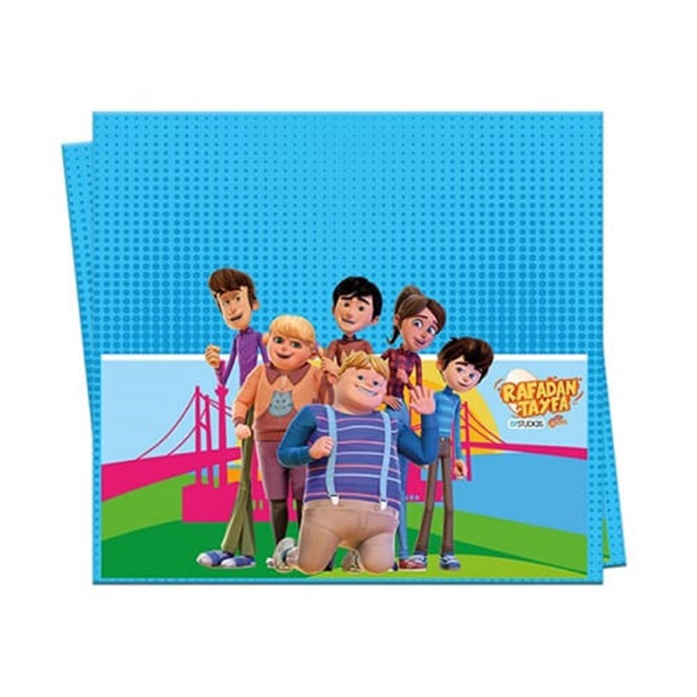 Rafadan Tayfa Plastik Masa Örtüsü