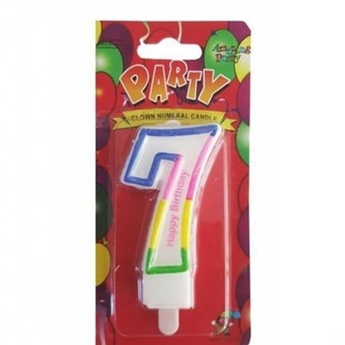 Renkli Rakam Mum 7