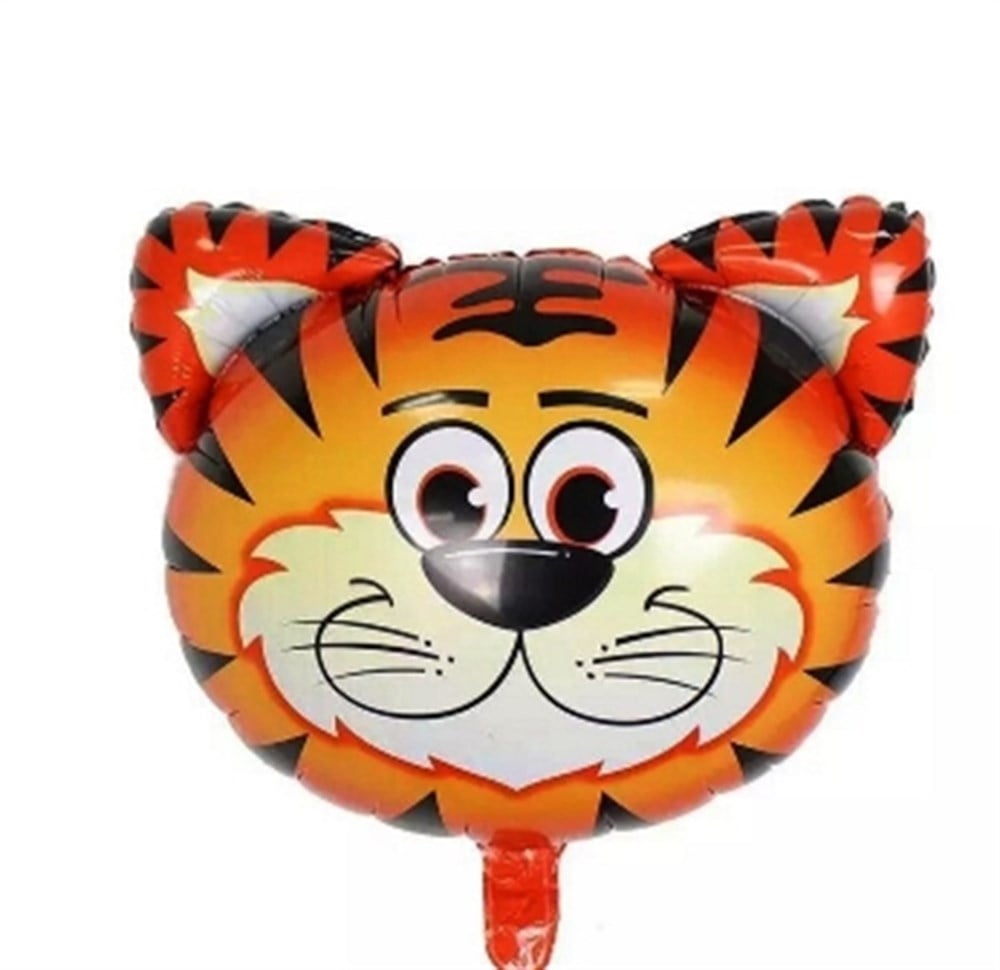 Safari Temalı Kaplan Folyo Balon 45 cm