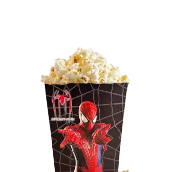 Spiderman Örümcek Adam Pop Corn Mısır Kutusu 8 Adet