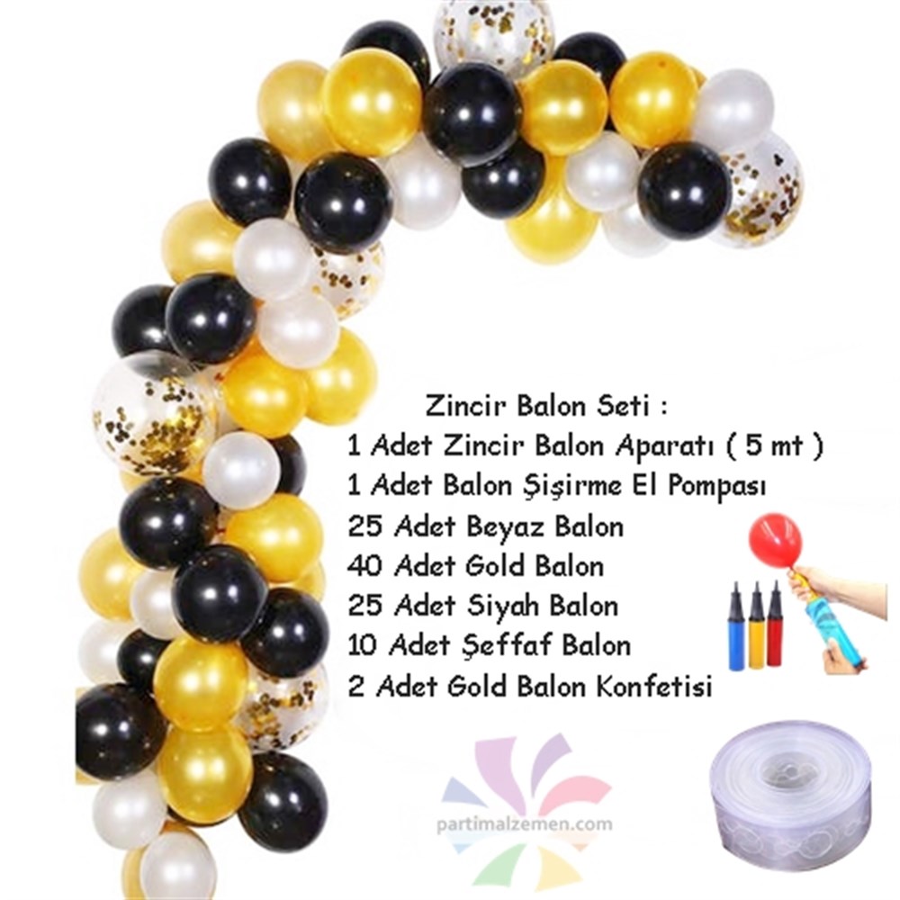 Zincir Balon Seti