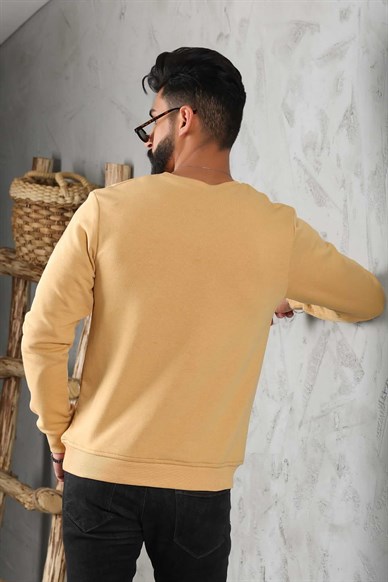 Yellow Mens Sweatshirt