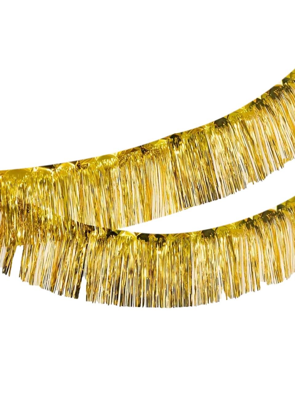 Parti Süsleri Metalize Püskül Süs Altın 2 mt