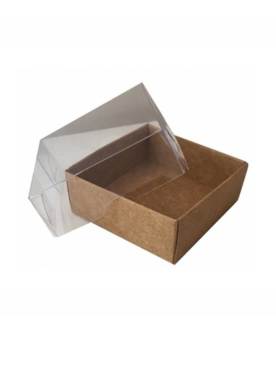 12X15 Cm Asetat Kapaklı Kutu 25'Li Kraft