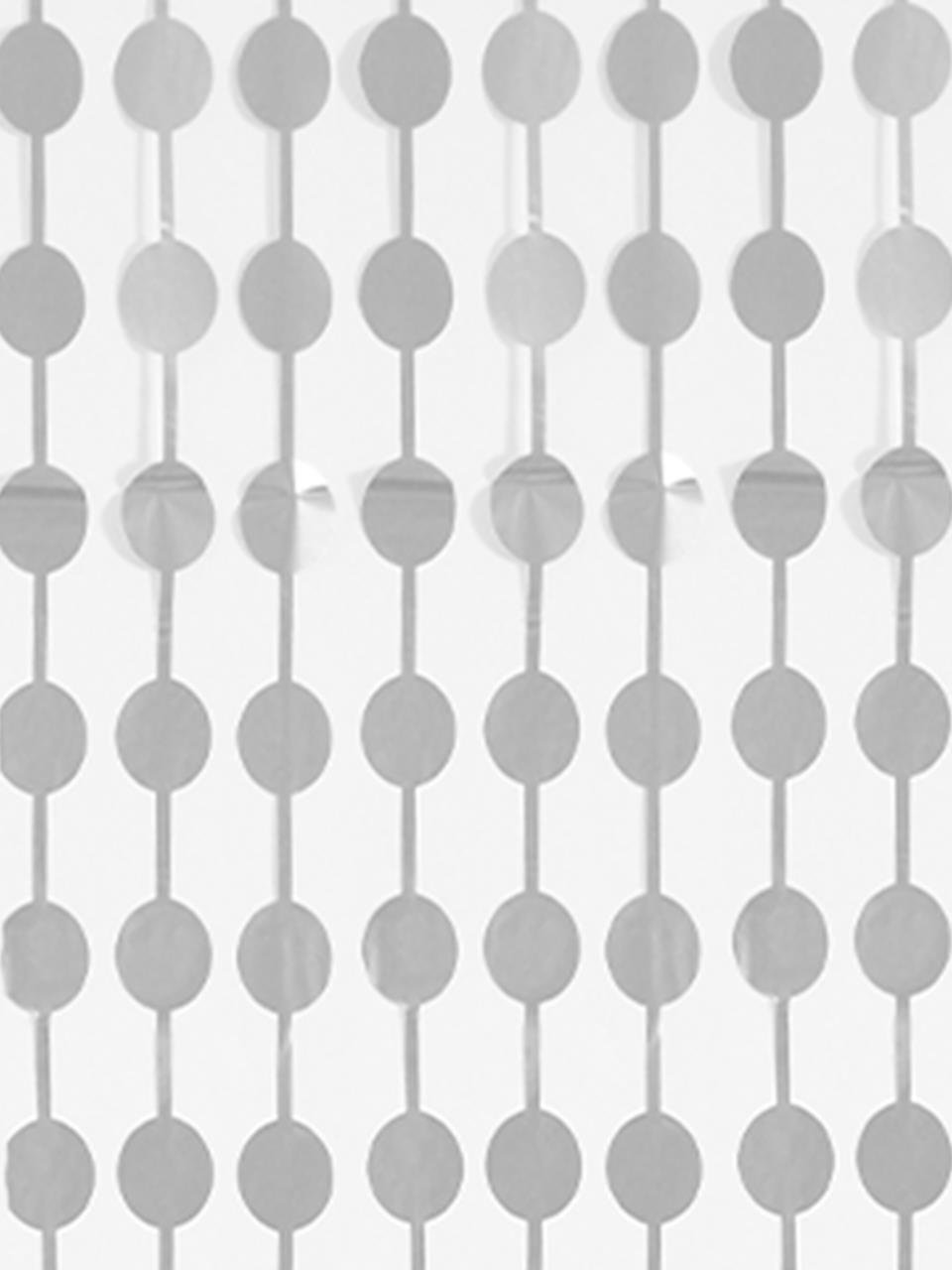 Puanlı Mat Perde Gümüş 1X2M