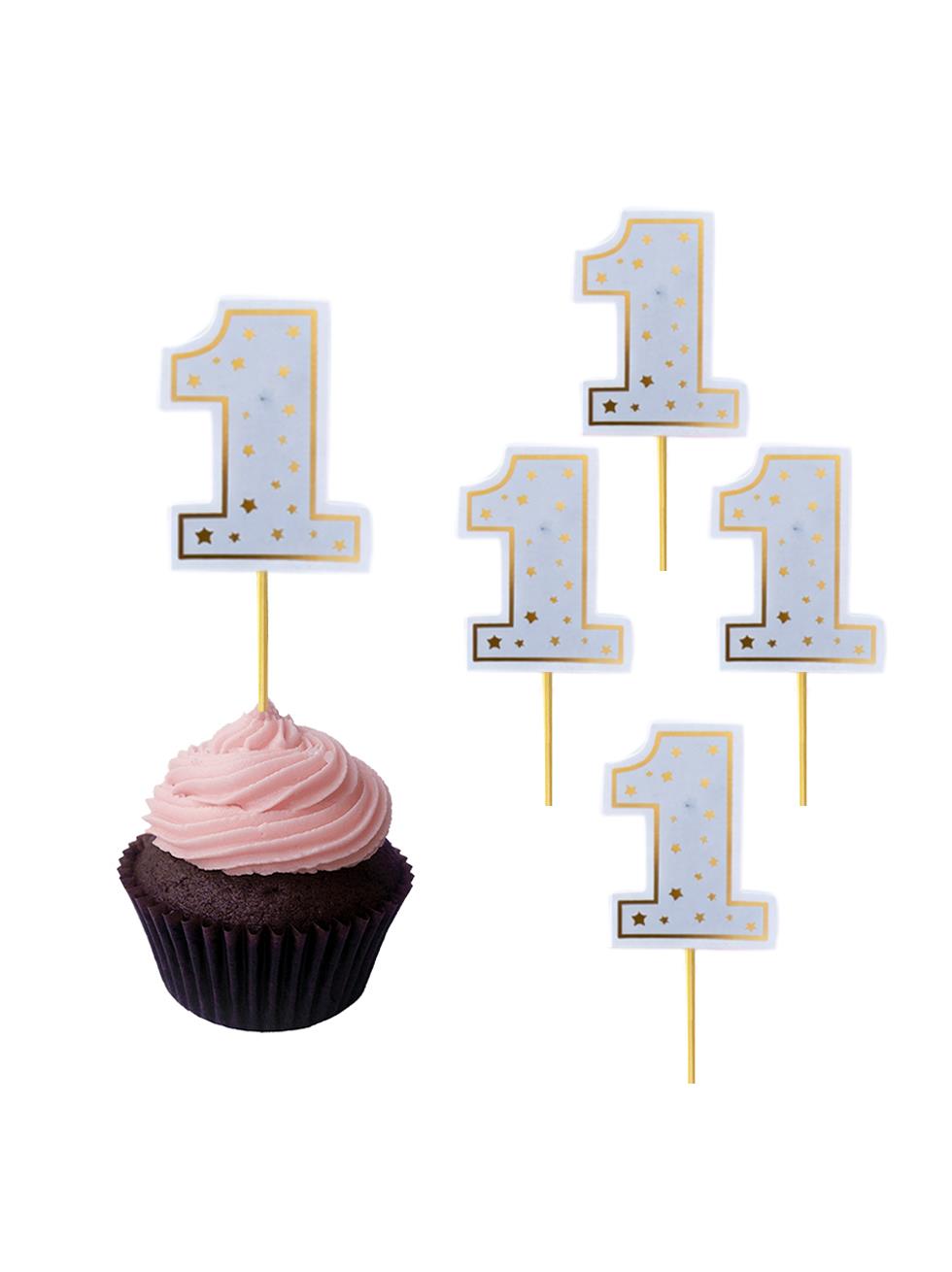 1Yaş Kürdan Mavi 10Lu