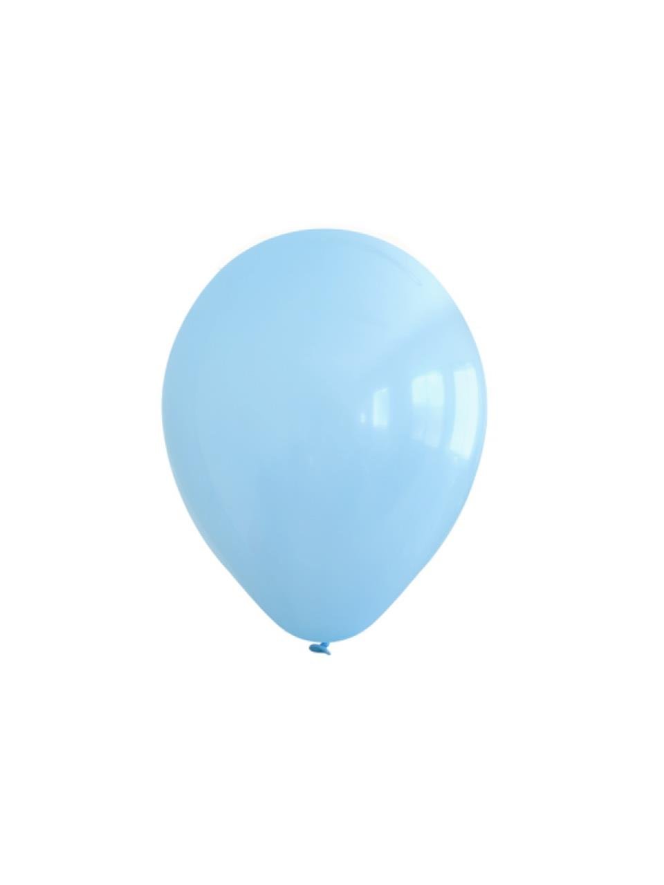 Makaron Mavi Balon 12 inc 100'lü