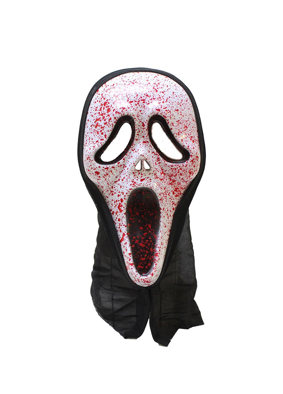 Cadılar Bayramı Kanlı Çığlık Maske Halloween Partisi Kostüm Aksesuarı