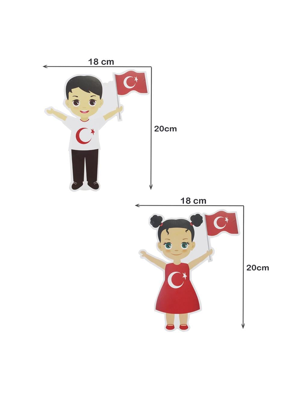 23 Nisan Çocuk Figürlü Banner Süs – Milli Bayram Okul Sınıf Süsleme