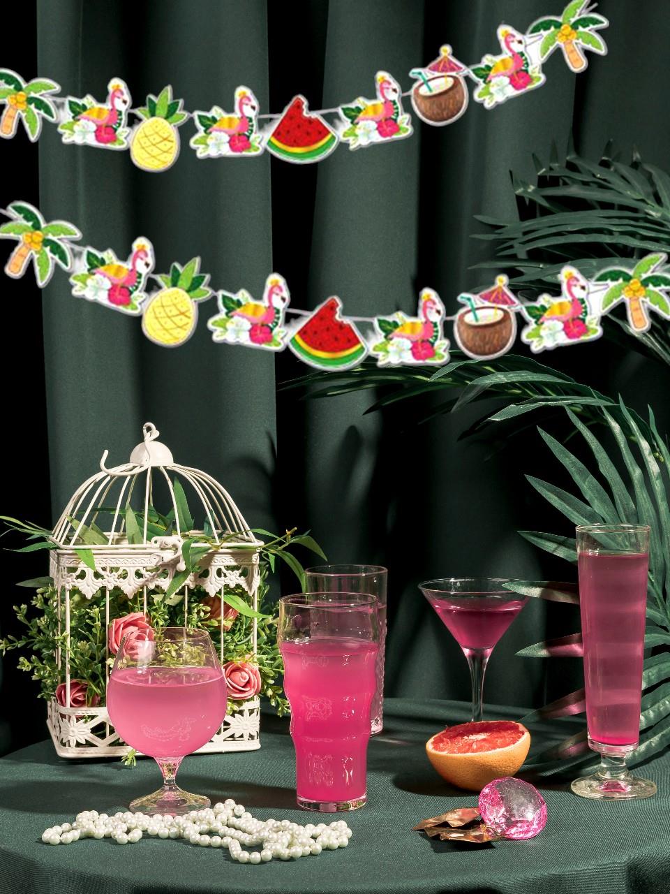 Flamingo Simli Dekoratif Banner