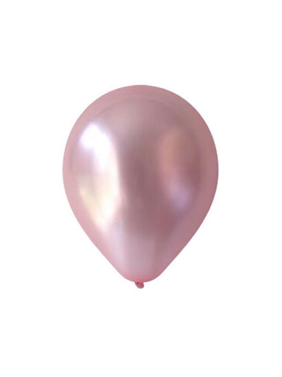 Gül Kurusu Metalik Balon 10'Lu 12''