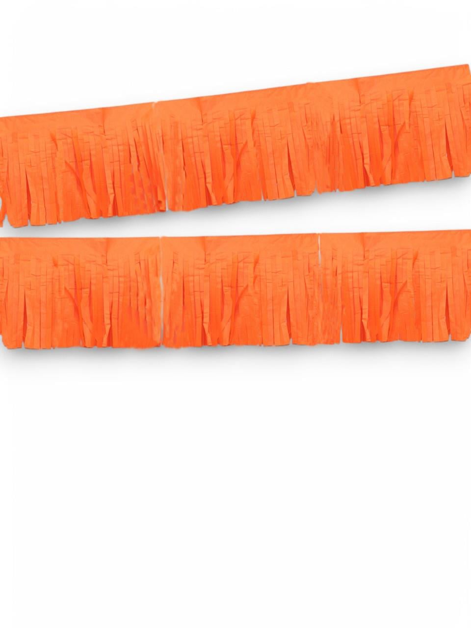 Dekoratif Püskül Süs Parti Arka Plan Süsü Turuncu