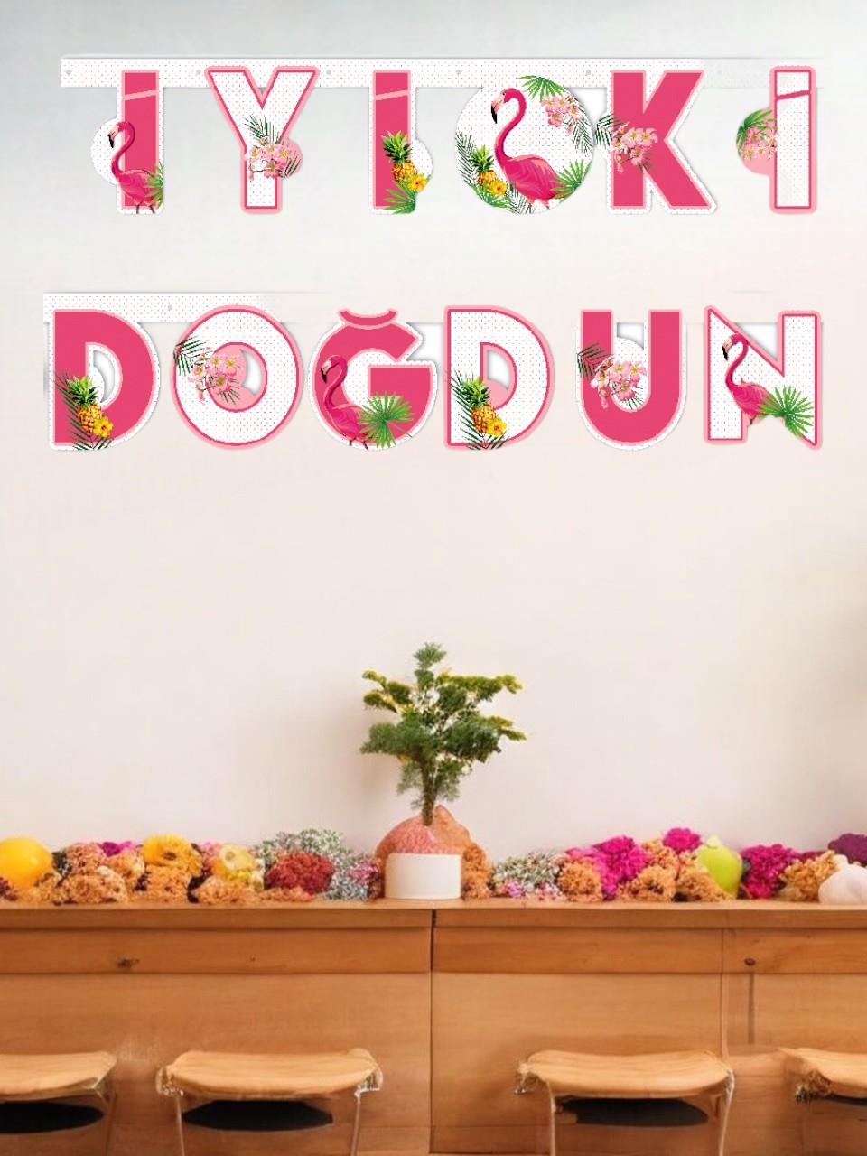 Flamingo İyi ki Doğdun Set