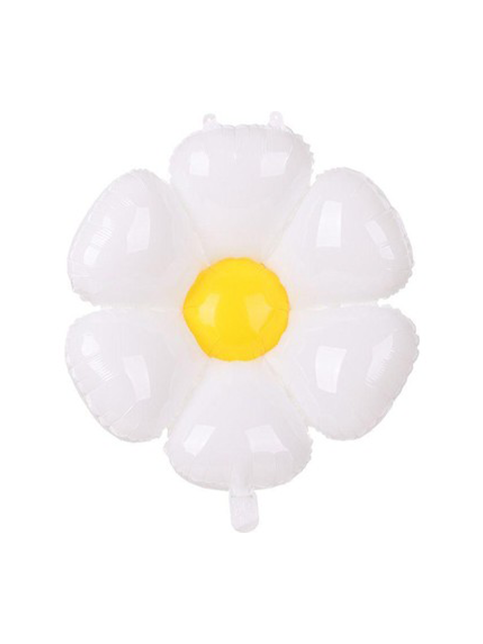 Beyaz Papatya Folyo Balon Doğum Günü Parti Balonu 71 cm