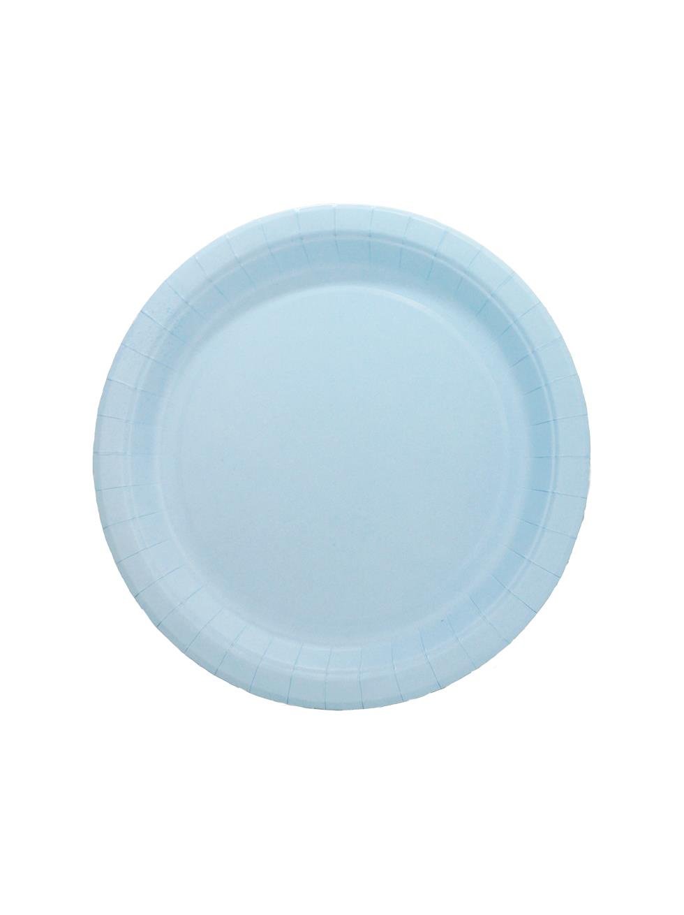 Karton Tabak Bardak Set Doğum Günü Parti Seti Mavi 8 Adet 