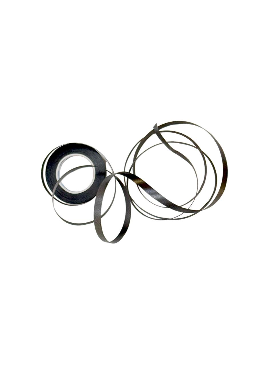 Hediye Paketleme Süsü Dekoratif Rafya Kurdele Siyah 5 mm