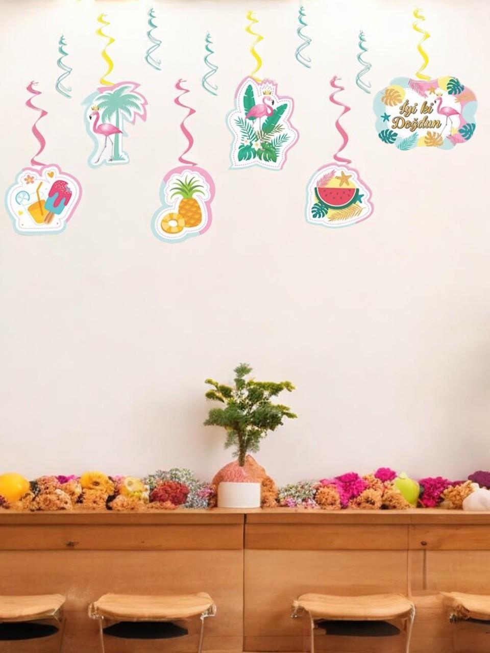 Flamingo Tavan Sarkıt Süsü