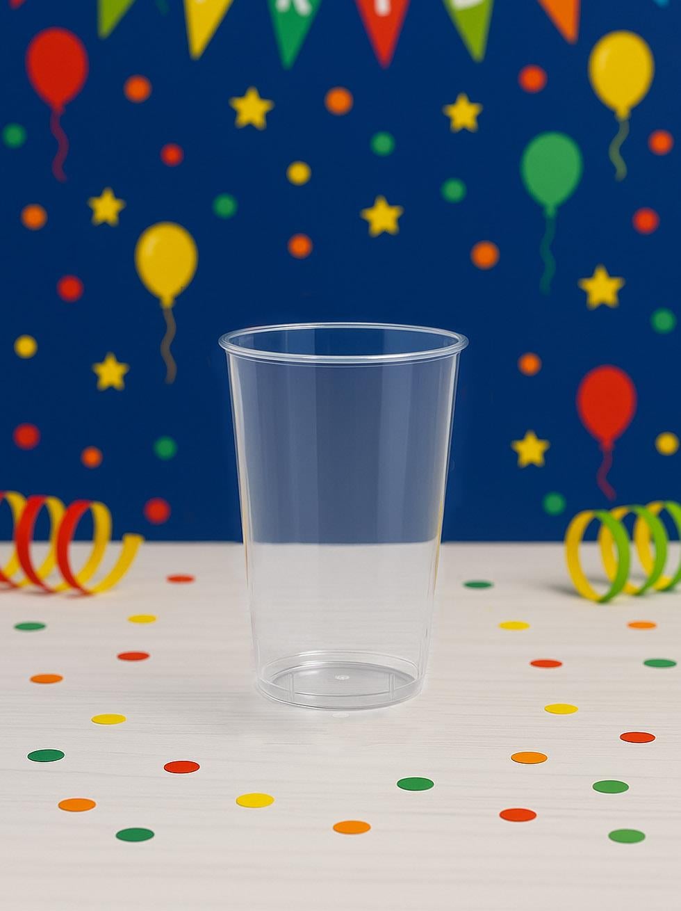 Kokteyl Bardağı Kristal Mika Bardak Şeffaf 400 Ml 15li