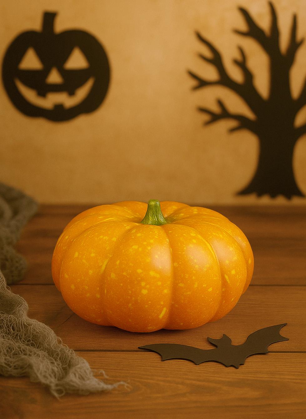 Cadılar Bayramı Yapay Balkabağı Halloween Parti Dekorasyonu 35 cm