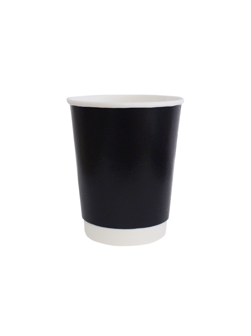 Double Wall Karton Bardak Siyah Beyaz Renkli  20li
