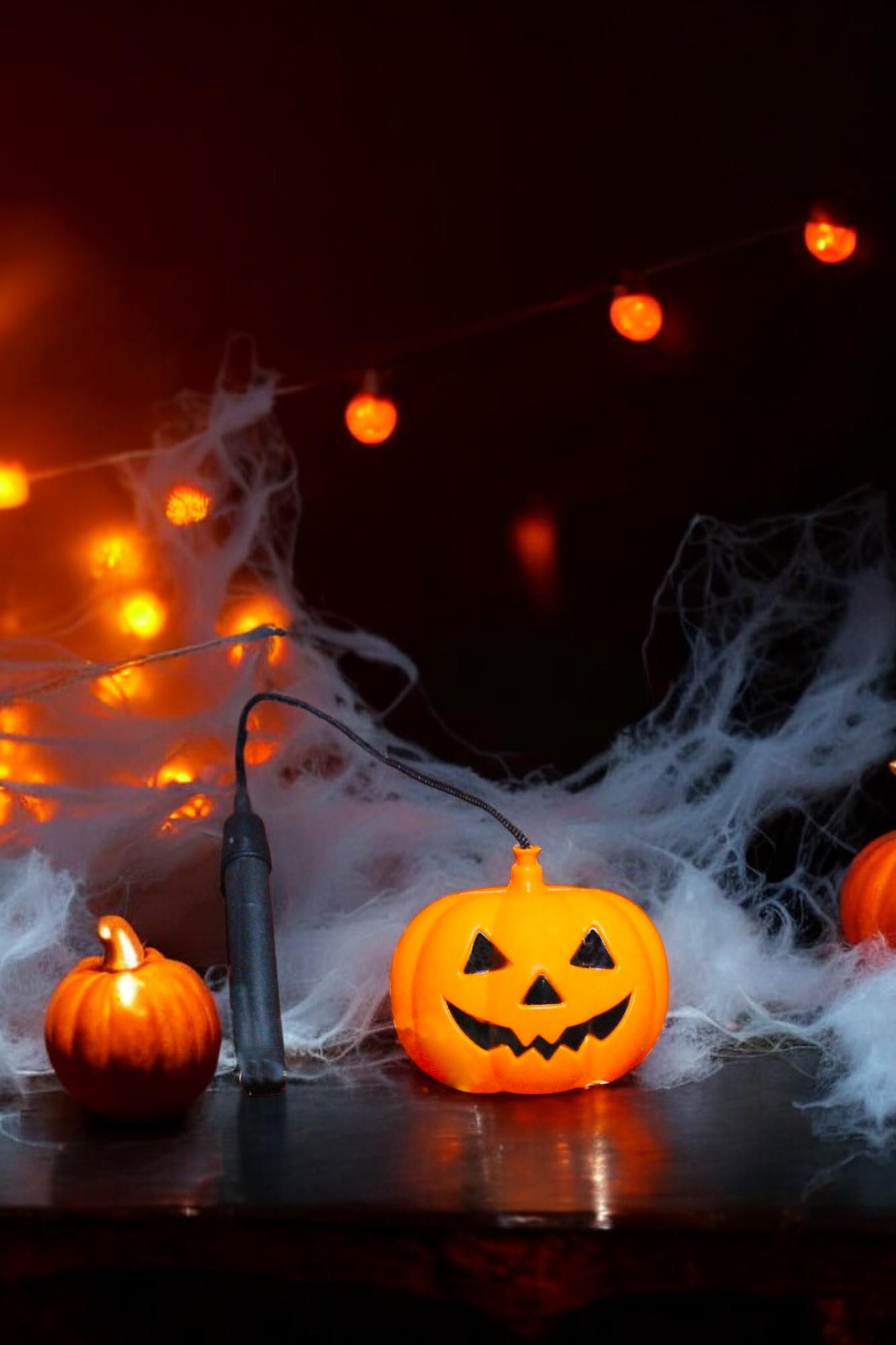 Cadılar Bayramı Işıklı Sopalı Balkabağı Halloween Parti Aksesuarı