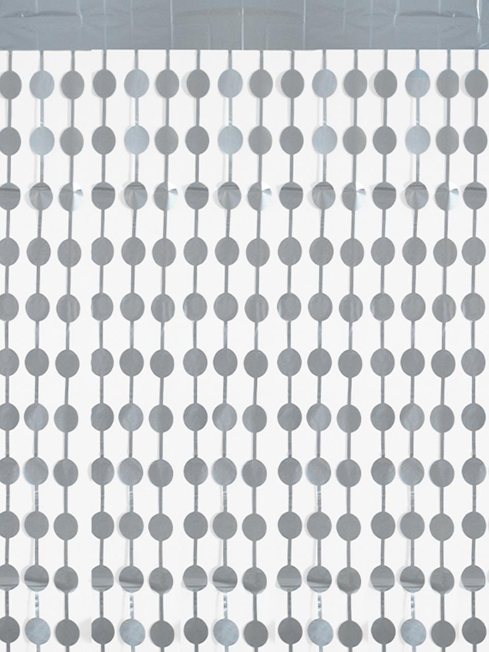 Puanlı Mat Perde Gümüş 1X2M