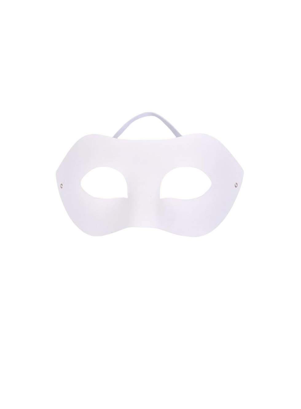 Boyanabilir Karton Maske Hobi ve Etkinlik Maskesi Dıy Göz Maske