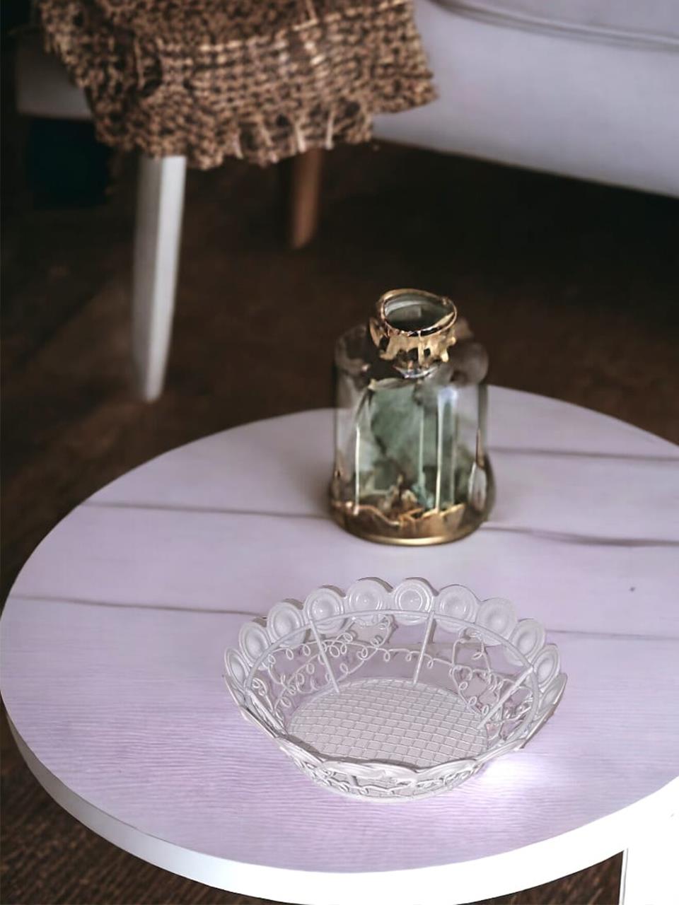 Metal Sepet 13 Cm Beyaz