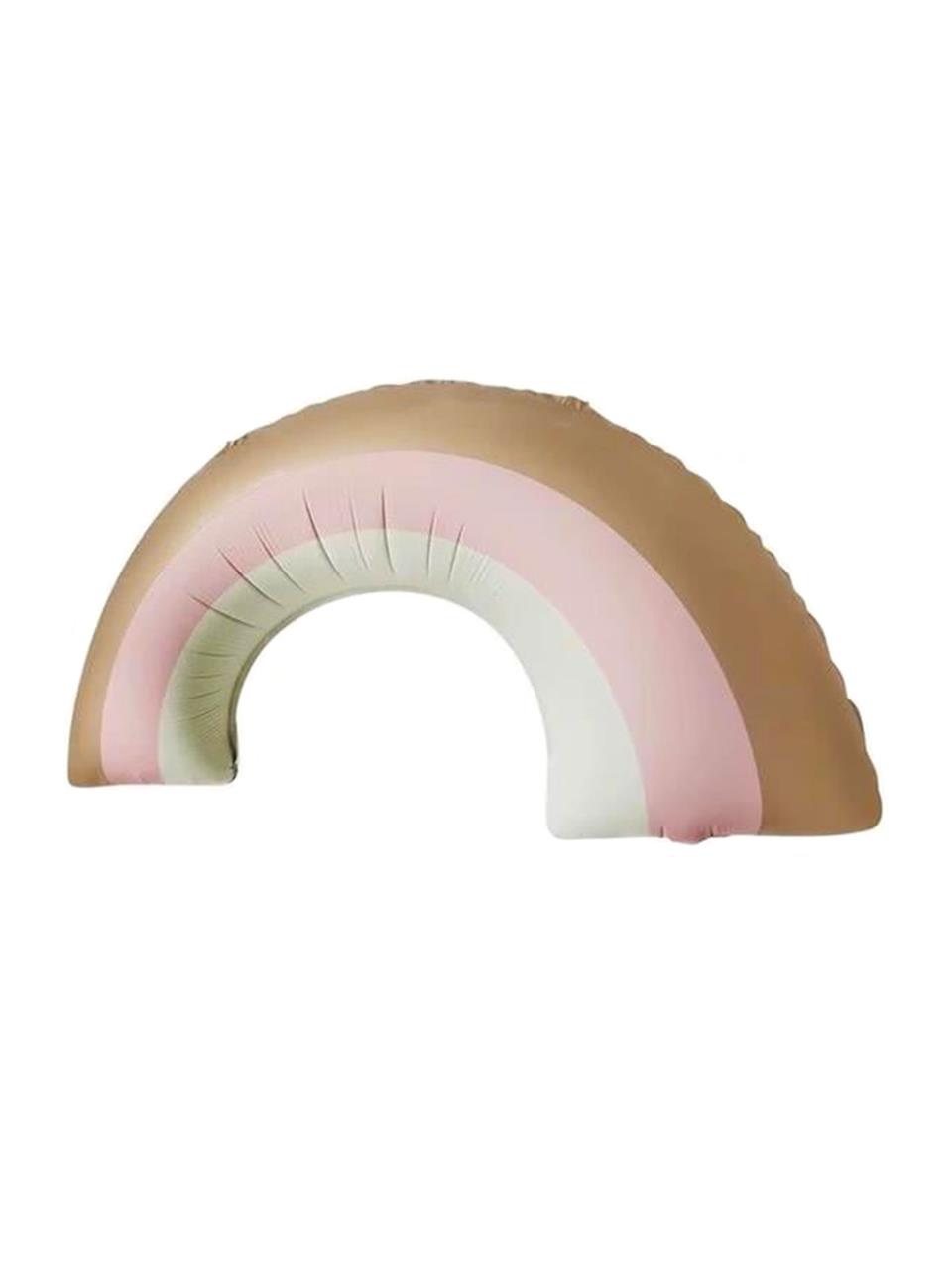 Retro Gökkuşağı Folyo Balon Parti Balonu Pembe 82 cm